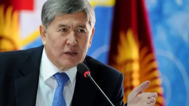 Президент Алмазбек Атамбаев