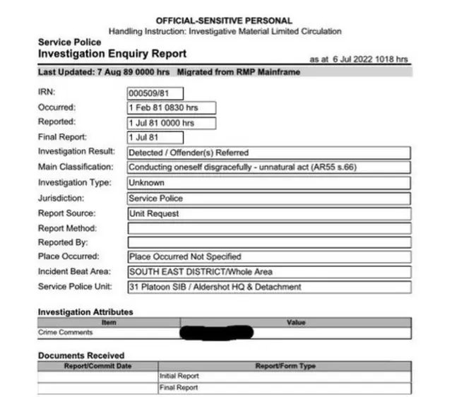 نسخة من أمر الفصل من الخدمة لجين ماكدونالد