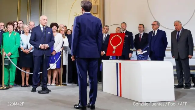 Emmanuel Macron inauguration: Pictures, speech from Macron second term inauguration