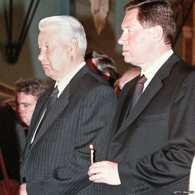 पूर्व रूसी राष्ट्रपति बॉरिस येल्स्टिन