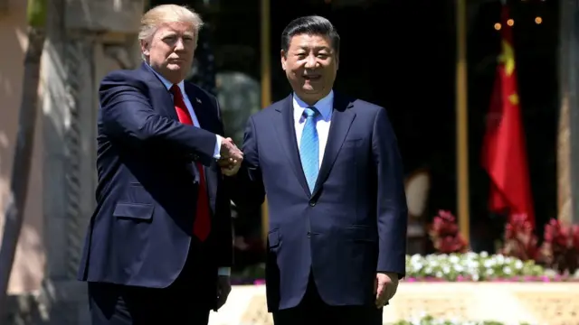 Трамп и Си Цзиньпин