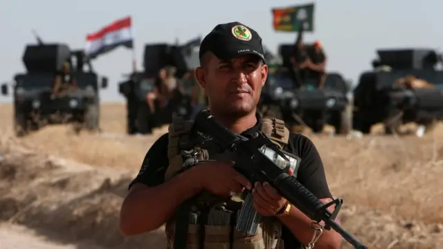 Musul operasyonuna katilacak bir Irak askeri