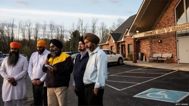 ਇੰਡੀਆਨਾਪੋਲਿਸ ਫ਼ੈਡਐਕਸ ਵਿੱਚ ਗੋਲੀਬਾਰੀ ਦੌਰਾਨ ਅੱਠ ਲੋਕਾਂ ਦੇ ਮਾਰੇ ਜਾਣ ਤੋਂ ਬਾਅਦ ਸਥਾਨਕ ਸਿੱਖ ਭਾਈਚਾਰਾ ਸਹਿਮ 'ਚ ਹੈ