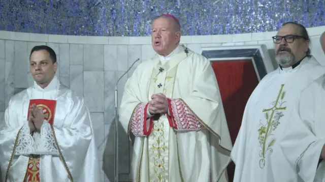 Božićna misa u katoličkoj crkvi u Beogradu 2019.