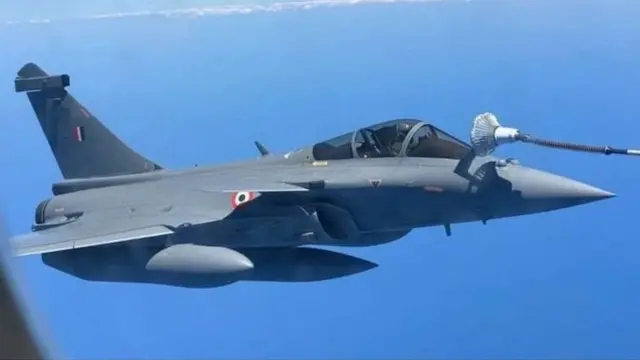 ભારતીય વાયુદળના વિમાનની તસવીર