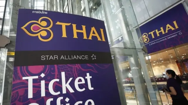 Thai airway signage