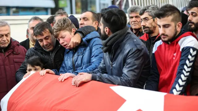 Похороны одного из погибших