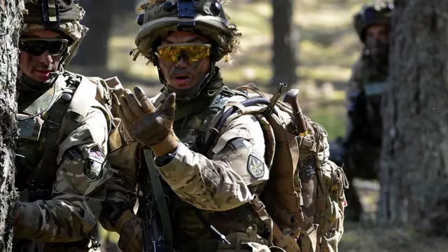 নেটো বাহিনীতে ব্রিটিশ গোর্খা (নেপালি) সেনা, লাতভিয়া