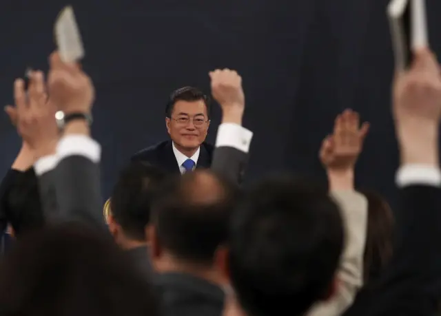 신년사 후 질의응답