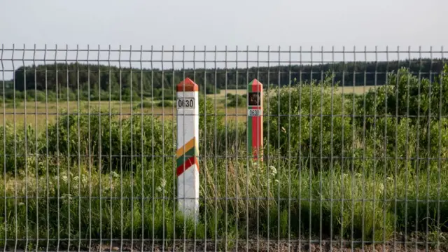 кордон литви і білорусі