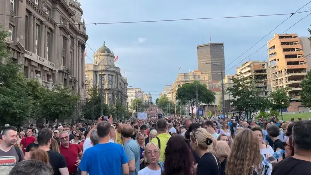 protest, Srbija protiv nasilja