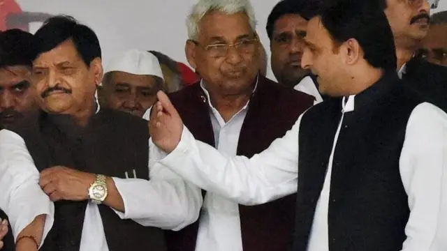 अखिलेश यादव- शिवपाल यादव