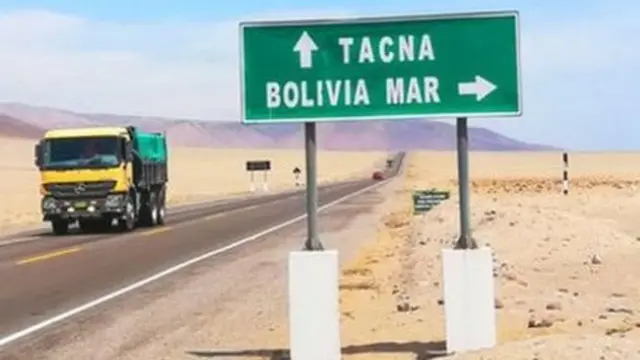 Salida por puerto peruano