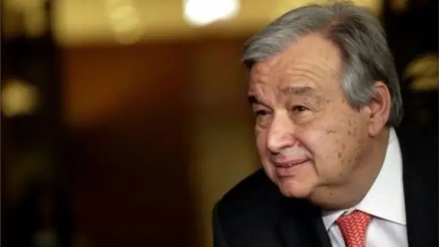 Antonio Guterres yabwiye BBC ko mu gihe Amerika yokwivana muri ico kibanza mu makungu, hatazobura abandi bagisubiramwo.