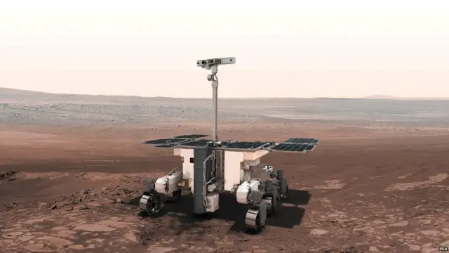 Impressão do artista: o rover ExoMars da ESA visitará Martebet365.com2028