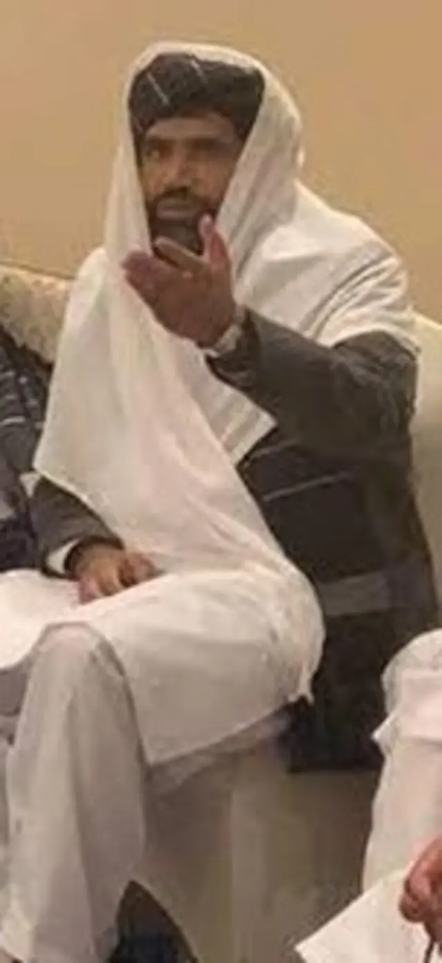 عکس نادر عبدالمنان عمری وزیر فوائد عامه طالبان