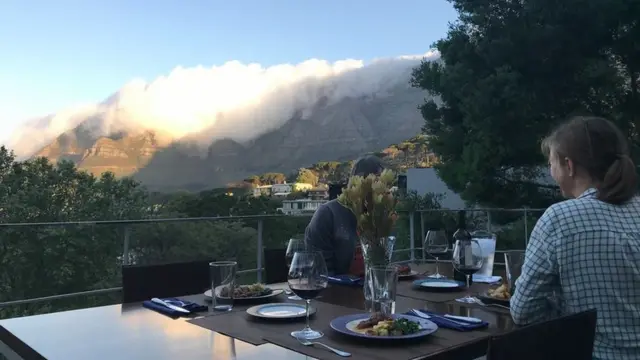 Вид на столовую гору в ЮАР