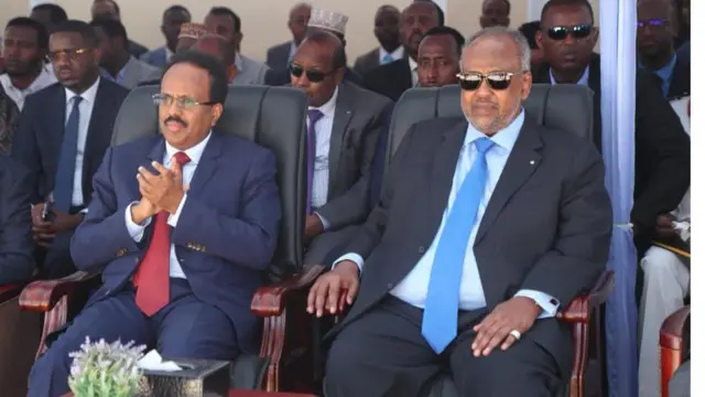 Madaxweyne Farmaajo iyo Madaxweyne Geelle