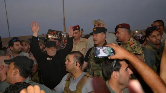 حيدر العبادي في الموصل