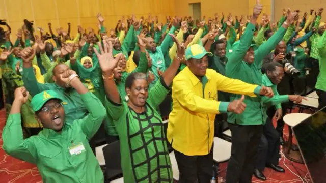 Wajumbe wa CCM katika mkutano wa siku mbili uliomalizika jijini Dar es Salaam.