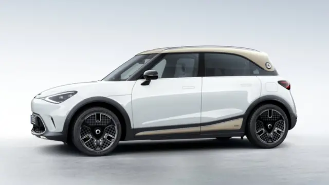 اسمارت هشتگ‌ ۱ با همکاری کارخانه جیلی در چین تولید می‌شود