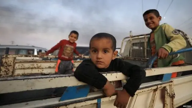 सीरियाई बच्चे