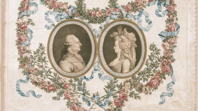 Luís 16 e Maria Antonieta em 1781, antes do início da revolução