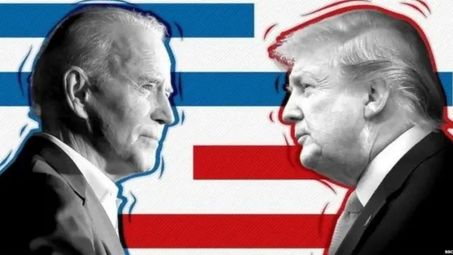 صدر ٹرمپ اور جو بائیڈن