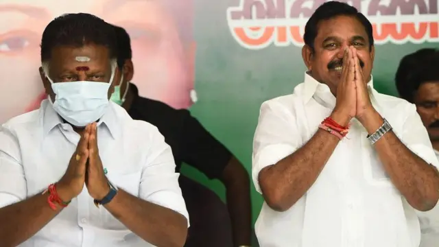 எடப்பாடி மற்றும் பன்னீர் செல்வம்