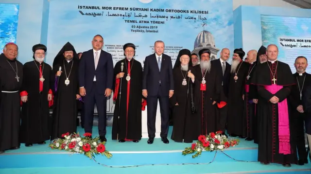 kilise temel atma töreni