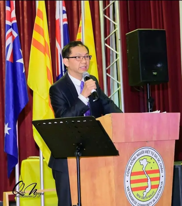Ông Paul Huy Nguyễn, Chủ tịch Cộng đồng Người Việt Tự do ở tiểu bang New South Wales