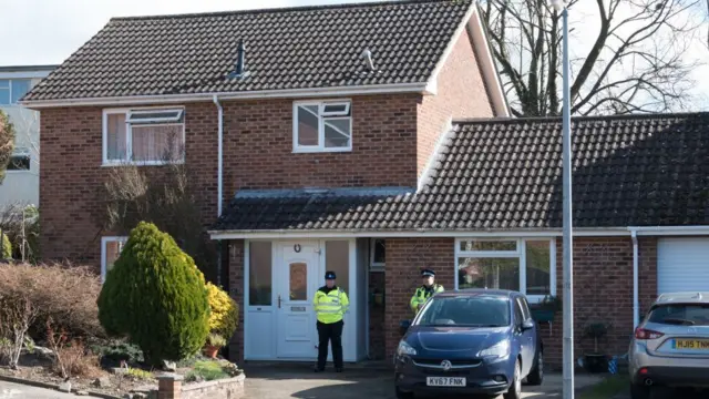 La maison de l'espion Sergueï Skripal dans la commune de Salisbury.