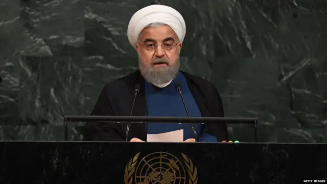 इराणचे राष्ट्राध्यक्ष हसन रुहानी