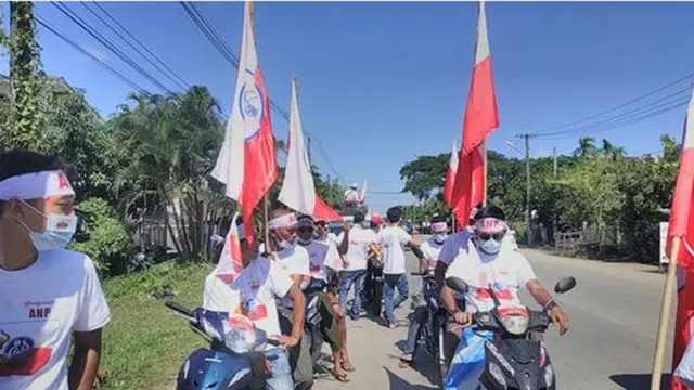 ရခိုင်မျိုးသားပါတီANP မဲဆွယ်လှုပ်ရှားမှု