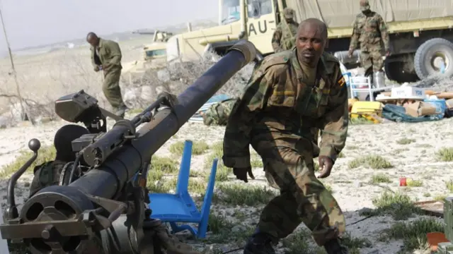Ciidamada AMISOM ayaa Soomaaliya u jooga nabad ilaalin