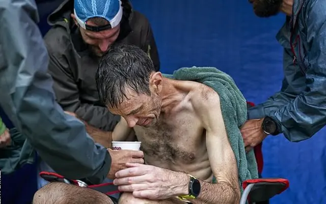 Will Hayward - exhausted after the 2019 race