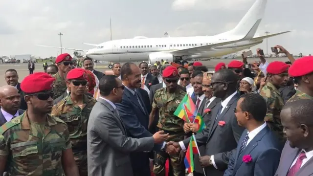 Prezida Isaias Afwerki na Abiy Ahmed