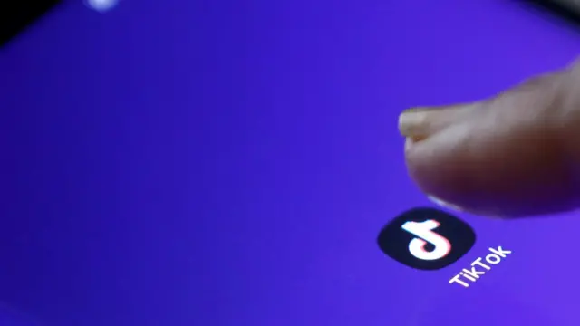 TikTock sur un téléphone