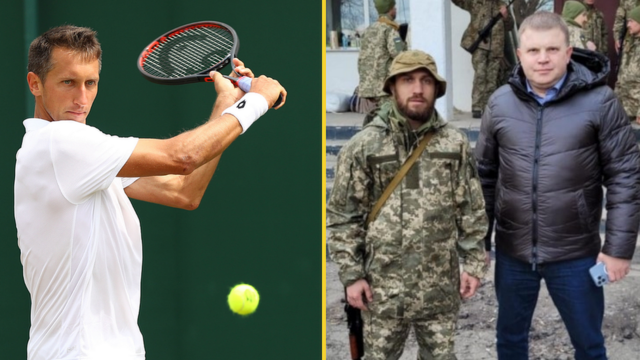 Ukrainian tennis player Sergiy Stakhovsky and boxer Vasiliy Lomachenko