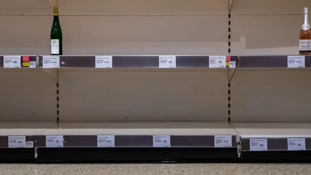 Alkol süpermarket İngiltere