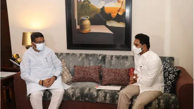 Dharmendra Pradhan , ys jagan
