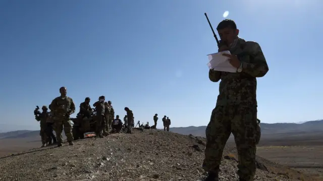 نیروهای امنیتی افغانستان