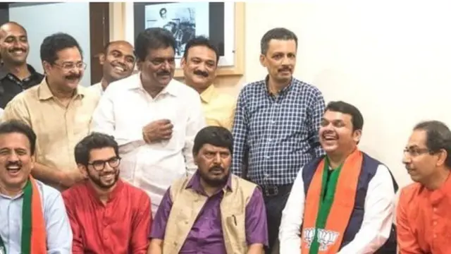 ભાજપ- શિવસેનાના નેતાઓ