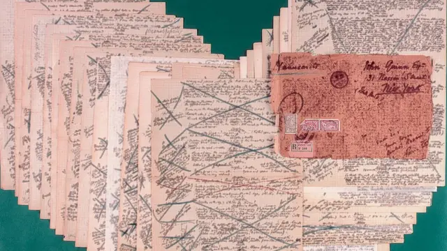 دست‌نوشته‌هایی از کتاب اولیس جیمز جویس