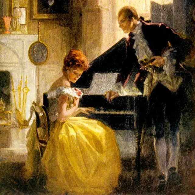 1770 1771 La propuesta de Thomas Jefferson a Martha Skelton por Herndon Jefferson de Romance Literary Digest.