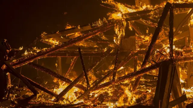 пожар в Малибу