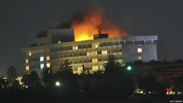 तालिबान ने 2011 में काबुल के जिस पाँच सितारा इंटरकॉन्टिनेंटल होटल में आत्मघाती हमला किया था, नौ साल बाद तालिबान के आत्मघाती हमलावरों के परिवारों को उसी पाँच सितारा इंटरकांटिनेंटल होटल में आमंत्रित किया गया