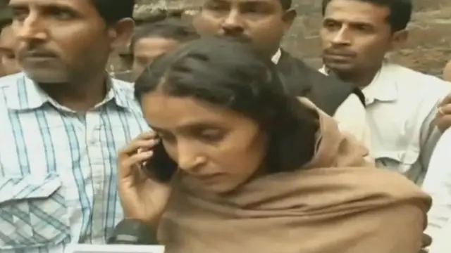 అభినందన్ భార్య అంటూ వైరల్ అవుతున్న వీడియో స్క్రీన్ షాట్