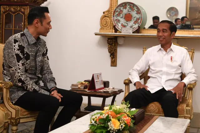 Agus Harimurti Yudhoyono (AHY) dan Presiden Jokow Widodo