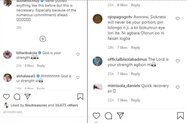 Ọrọ ikini si Muyiwa Ademola